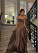 Sexy Chocolate A-line Maxi Long Party Prom Dresses To Impress,Evening Dress,13454