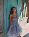 Sparkly Sexy A-line Mini Short Prom Homecoming Dresses Online,CM1016