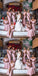 Mismatched Pink Mermaid Off Shoulder Maxi Long Bridesmaid Dresses Online,WG1504