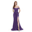 Mismatched Plum Mermaid Cheap Bridesmaid Dresses Online, WG1084