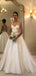 Elegant Lace V Neck Backless Cheap Wedding Dresses Online, Cheap Bridal Dresses, WD483