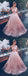 Gorgeous Pink A-line One Shoulder Maxi Long Prom Dresses,Evening Dresses,12997