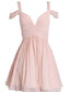 Hot selling off shoulder chiffon simple elegant freshman homecoming prom dress,BD00147