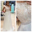 Lace See Through Evening Prom Dresses, Cap sleeve Party Prom Dress, Custom Long Prom Dresses, Cheap Formal Prom Dresses, 17079