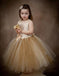 Lovely Satin Top Flower Girl Dresses, Cute Tulle Tutu Dresses for wedding,  FG024