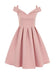 Off Shoulder Pink Cheap Short Homecoming Dresses Online, CM632