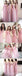 Pink Lace Tulle Long Bridesmaid Dresses, Mismatched Custom Long Bridesmaid Dresses, Cheap Bridesmaid Gowns, BD002