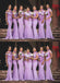 Purple Mermaid Off Shoulder Cheap Long Bridesmaid Dresses,WG1487