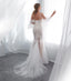 Sexy Spaghetti Straps Lace Mermaid Wedding Dresses Online, Unique Bridal Dresses, WD575