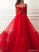 Simple Red A-line Straps Cheap Long Prom Dresses Online,Dance Dresses,12601